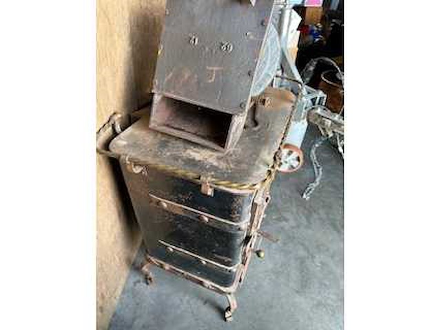 Kolen/houtkachel - atmospheric fireplace - afbeelding 1 van  1