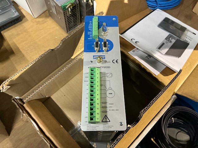Kollmorgen seidel digifas 7200 digitale servo versterker - afbeelding 3 van  4