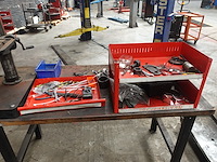 Kolomboor samen met werkbank - afbeelding 7 van  8