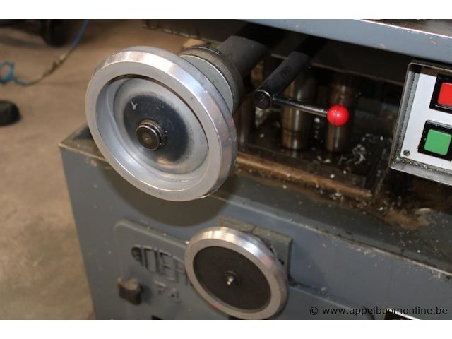 Kolomboor/freesmachine, aciera, f4, met mitutoyo digitale uitlezing, werking niet gekend - afbeelding 8 van  8