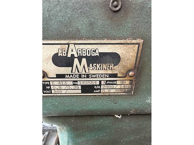 Kolomboormachine arbarboga maskiner - e413 - drill - afbeelding 3 van  3