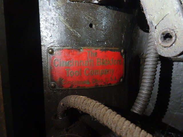 Kolomboormachine cincinnati blckford - afbeelding 5 van  5