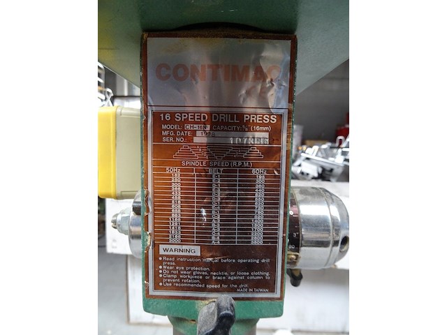 Kolomboormachine contimac - afbeelding 5 van  5