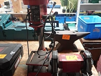 Kolomboormachine fairline + dubbele slijpmolen parkside