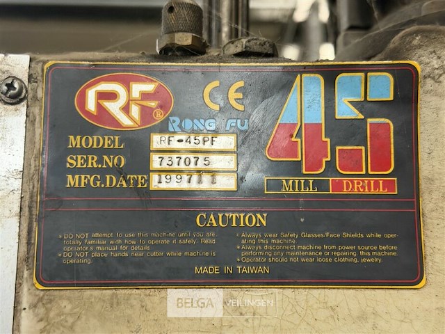 Kolomboormachine rong fu - afbeelding 5 van  10