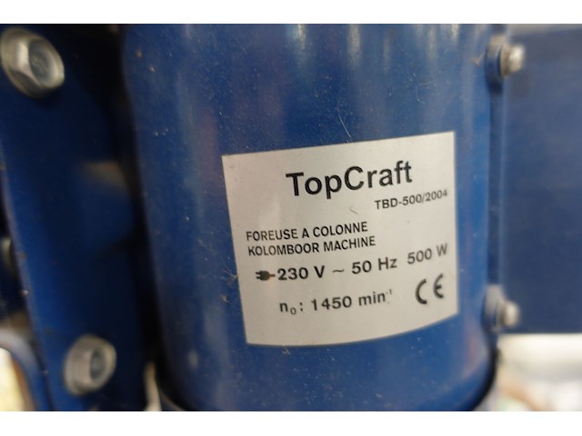 Kolomboormachine topcraft - afbeelding 4 van  4