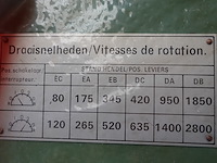 Kolomboormachine vynckier - afbeelding 6 van  7