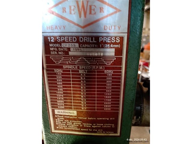 Kolomboormachine - afbeelding 3 van  5