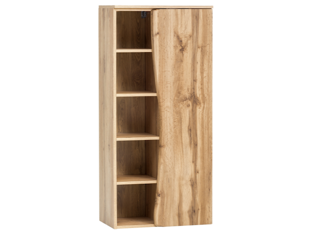 Kolomkast karan 60cm 1 deur - eik - afbeelding 1 van  7