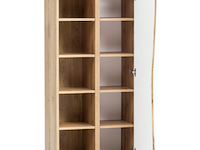 Kolomkast karan 60cm 1 deur - eik - afbeelding 3 van  7