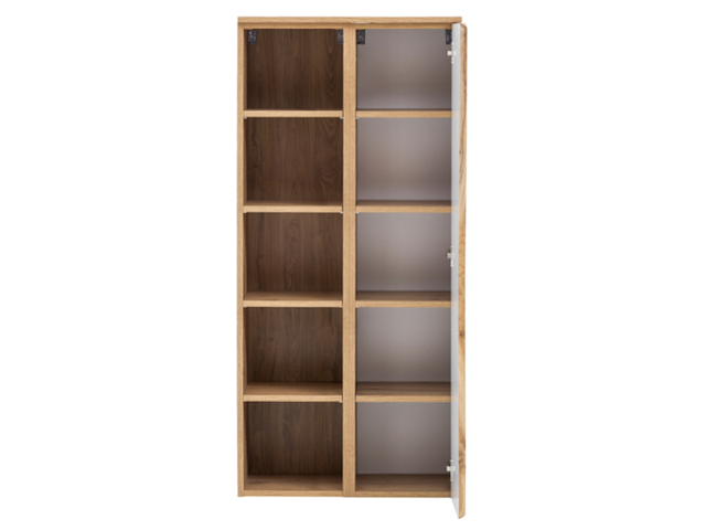 Kolomkast karan 60cm 1 deur - eik - afbeelding 4 van  7