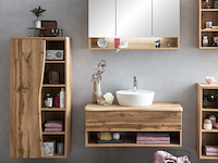 Kolomkast karan 60cm 1 deur - eik - afbeelding 7 van  7