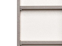 Kolomkast pares 30cm 2 deuren & 1 lade - grafiet/wotan eik - afbeelding 2 van  7