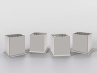 Kolomkast pares 30cm 2 deuren & 1 lade - grafiet/wotan eik - afbeelding 6 van  7