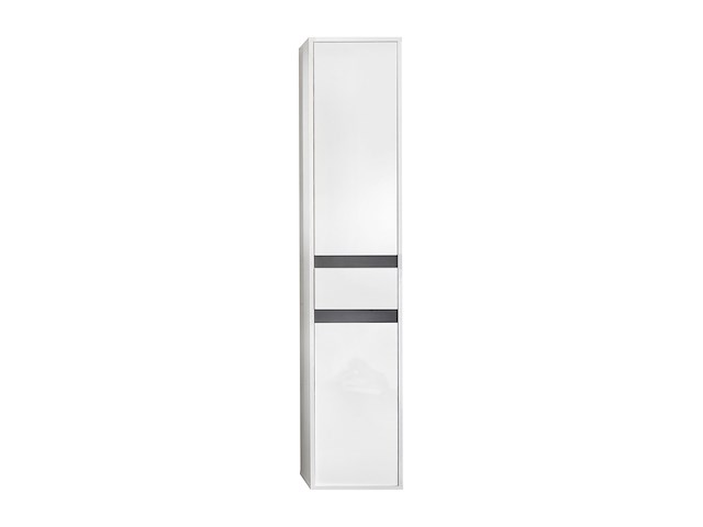 Kolomkast sol | 35 x 31 x 172 cm | wit melaminegecoat - afbeelding 1 van  3