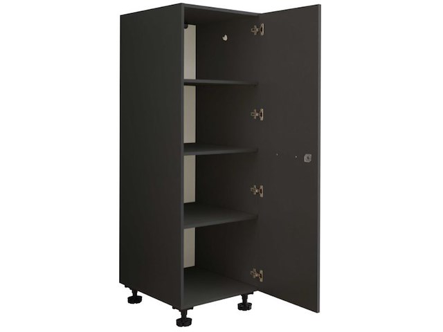 Kolomkast voor wasmachinekasten laundreezy | 50 x 68 x 162 cm | antraciet - afbeelding 5 van  7