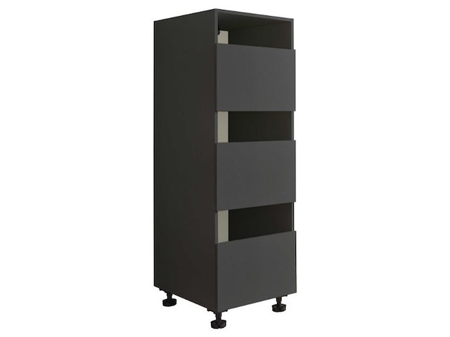 Kolomkast voor wasmachinekasten laundreezy | 50 x 68 x 162 cm | antraciet - afbeelding 1 van  7