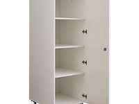Kolomkast voor wasmachinekasten laundreezy | 50 x 68 x 162 cm | wit - afbeelding 7 van  7
