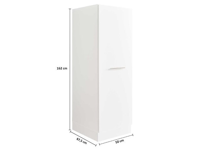 Kolomkast voor wasmachinekasten laundreezy | 50 x 68 x 162 cm | wit - afbeelding 5 van  7