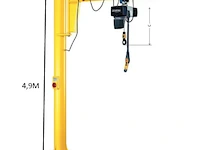 Kolomzwenkraan met arm