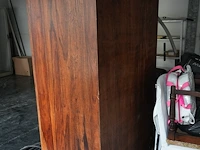 Koloniale meubelset massief hout: dressoir, kast en tv-meubel - afbeelding 5 van  8