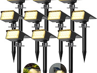 Kolpop 10 stuks / 77 led buitenlampen op zonne-energie - afbeelding 1 van  5