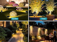 Kolpop 10 stuks / 77 led buitenlampen op zonne-energie - afbeelding 5 van  5