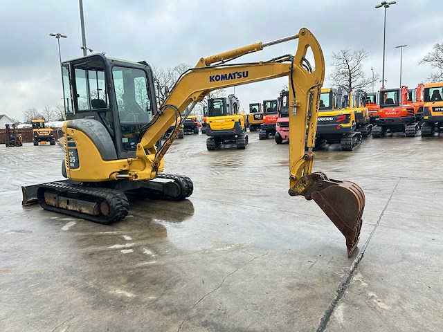 Komatsu - 2006 - pc35 mr-2 - midigraafmachine - afbeelding 23 van  38