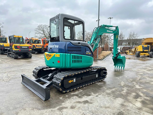 Komatsu - 2008 - pc55mr - midigraafmachine - afbeelding 34 van  39