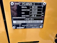 Komatsu - 2010 - pc40mr-1 - midigraafmachine - afbeelding 37 van  42