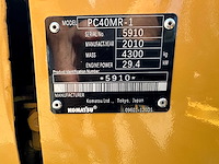 Komatsu - 2010 - pc40mr-1 - minigraafmachine - afbeelding 10 van  41