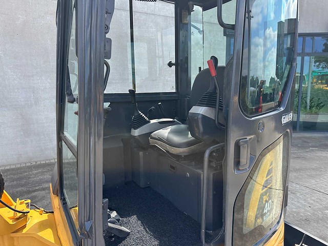 Komatsu - 2012 - pc40 mr-2 - midigraafmachine - afbeelding 25 van  39
