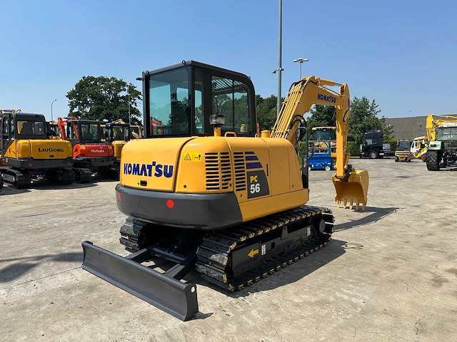 Komatsu - 2014 - pc56-7 - midigraafmachine - afbeelding 40 van  40