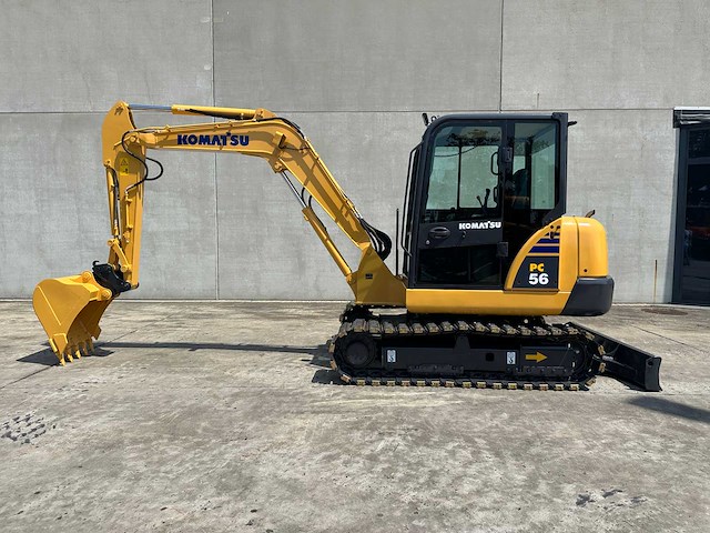 Komatsu - 2014 - pc56-7 - midigraafmachine - afbeelding 38 van  40