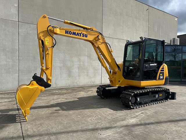 Komatsu - 2014 - pc56-7 - midigraafmachine - afbeelding 1 van  39