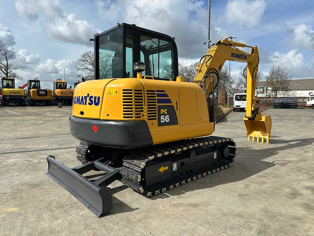 Komatsu - 2014 - pc56-7 - midigraafmachine - afbeelding 4 van  39
