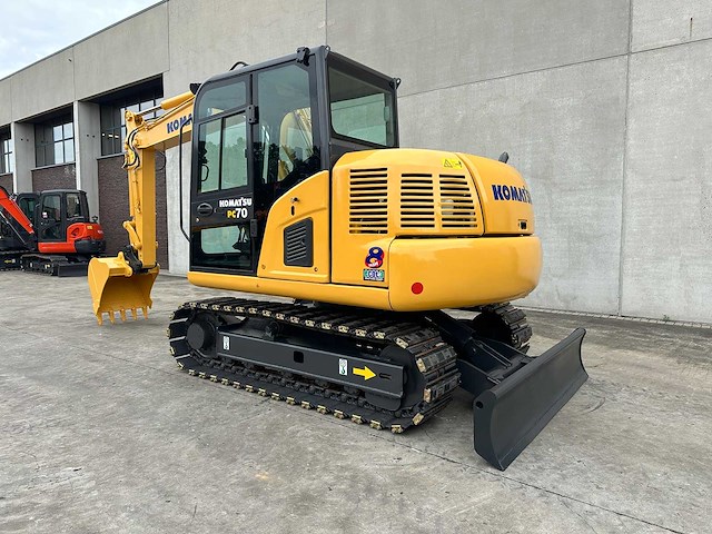 Komatsu - 2014 - pc70-8 - midigraafmachine - afbeelding 37 van  40