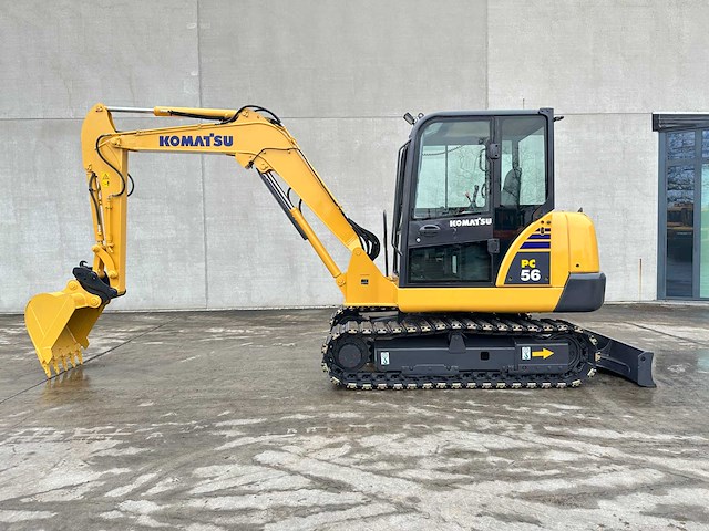 Komatsu - 2015 - pc56-7 - midigraafmachine - afbeelding 39 van  41