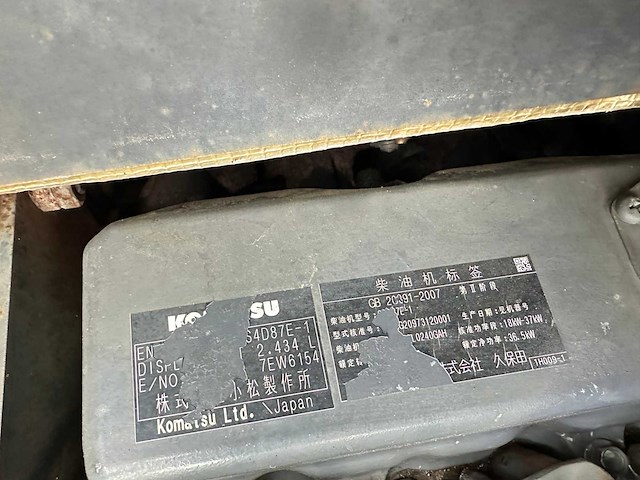 Komatsu - 2015 - pc56-7 - midigraafmachine - afbeelding 20 van  39