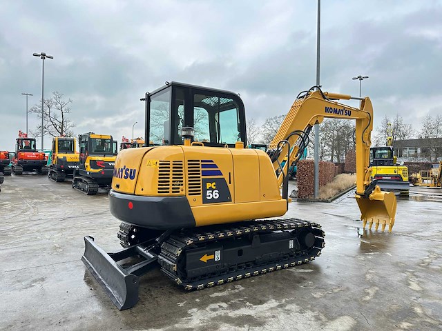 Komatsu - 2015 - pc56-7 - midigraafmachine - afbeelding 34 van  39