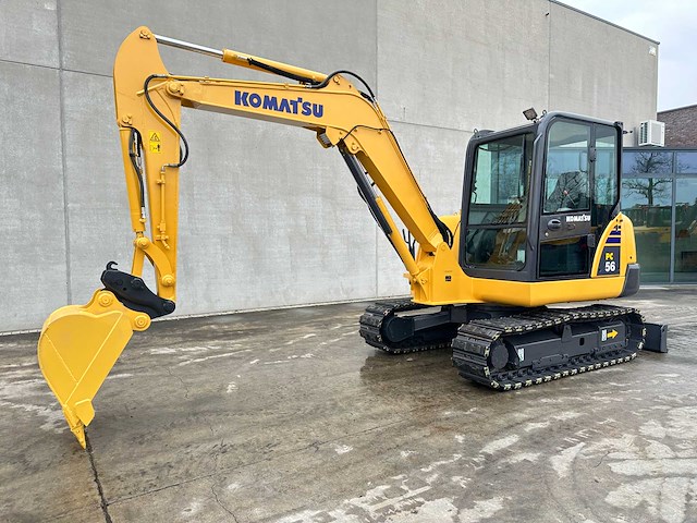 Komatsu - 2015 - pc56-7 - midigraafmachine - afbeelding 14 van  41