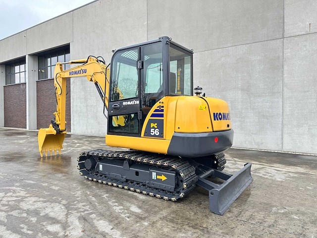 Komatsu - 2015 - pc56-7 - midigraafmachine - afbeelding 30 van  41