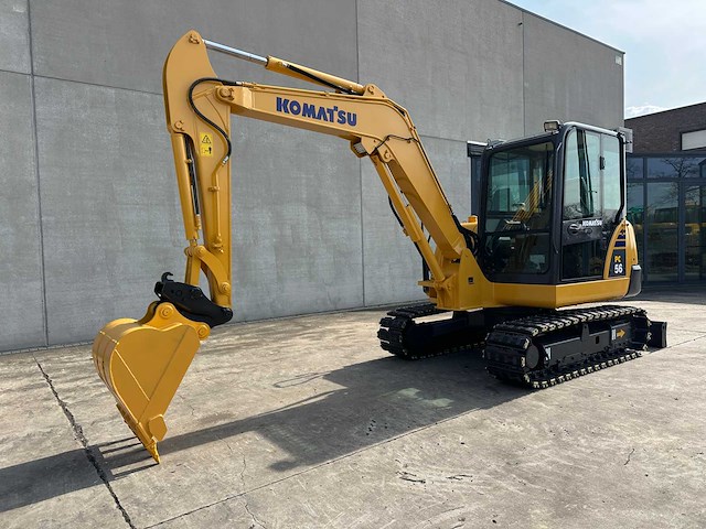 Komatsu - 2016 - pc56-7 - midigraafmachine - afbeelding 1 van  39