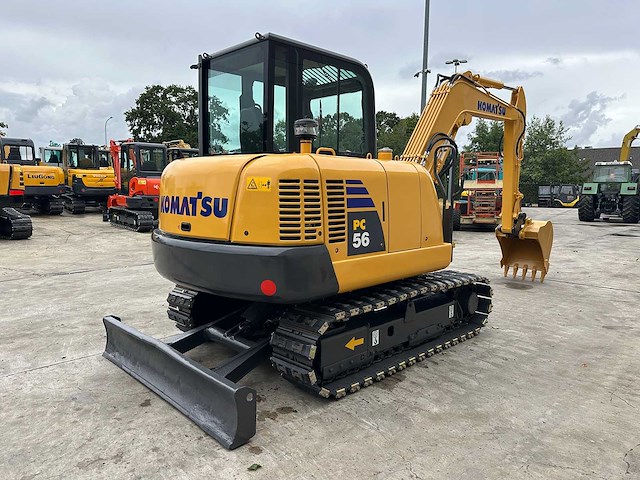 Komatsu - 2016 - pc56-7 - midigraafmachine - afbeelding 32 van  37