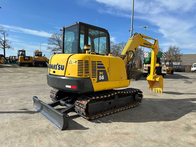 Komatsu - 2016 - pc56-7 - midigraafmachine - afbeelding 4 van  41