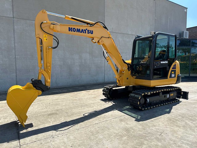 Komatsu - 2016 - pc56-7 - midigraafmachine - afbeelding 1 van  38