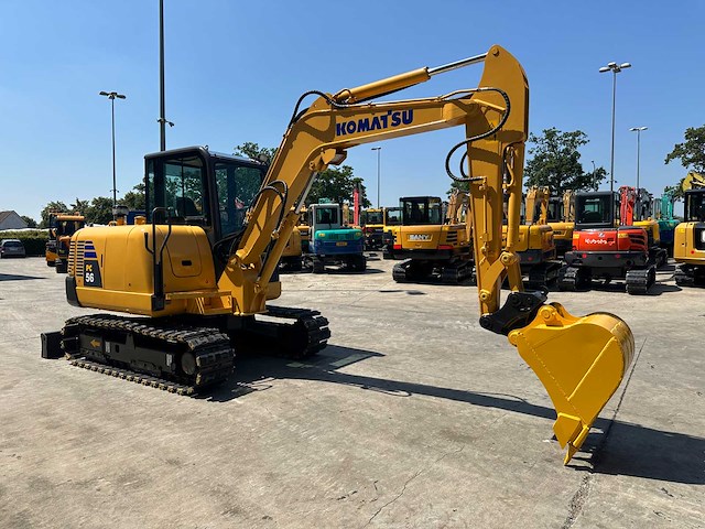 Komatsu - 2016 - pc56-7 - midigraafmachine - afbeelding 23 van  38