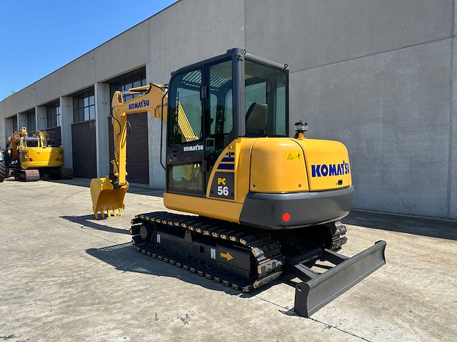 Komatsu - 2016 - pc56-7 - midigraafmachine - afbeelding 35 van  38