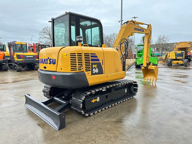 Komatsu - 2016 - pc56-7 - midigraafmachine - afbeelding 33 van  35