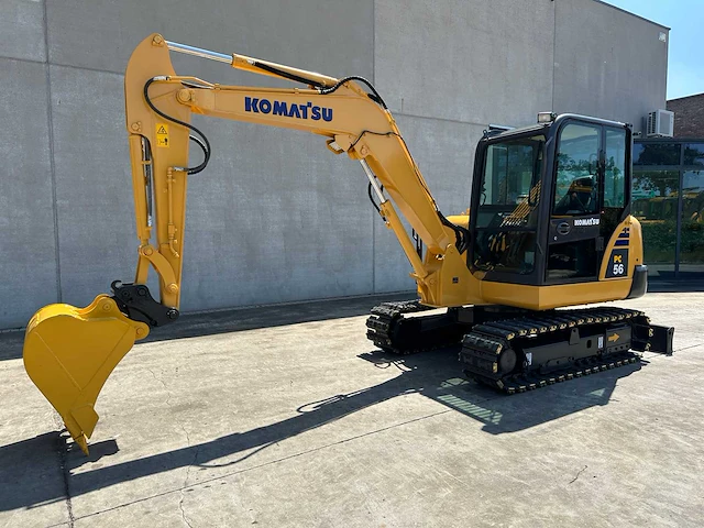 Komatsu - 2016 - pc56-7 - midigraafmachine - afbeelding 1 van  38